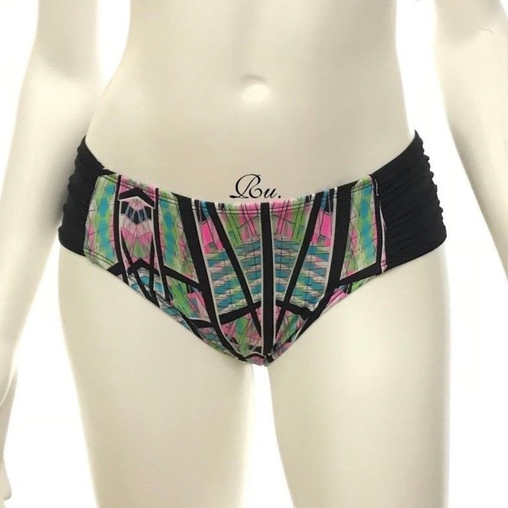 California kisses Technicolor Bikini bottom L-XL